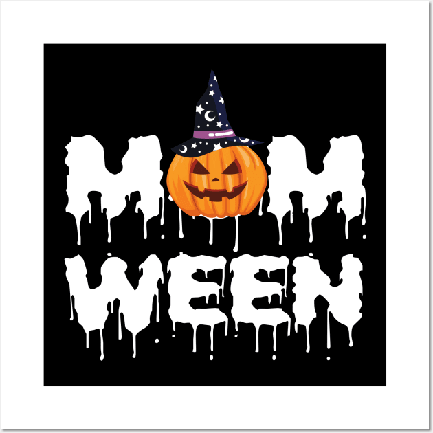 Halloween Momween, Halloween Momster Wall Art by Flower Queen